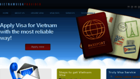 What Vietnamvisaprovider.com website looked like in 2016 (8 years ago)