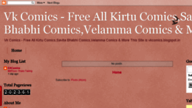 What Velamma-kirtu.blogspot.in website looked like in 2016 (7 years ago)