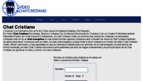 What Videochatcristiano.com website looked like in 2016 (7 years ago)