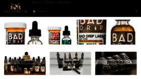 What Vapestoreuk.co.uk website looked like in 2016 (7 years ago)