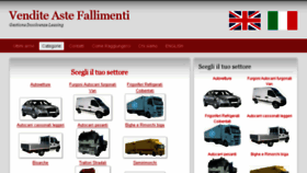 What Venditeastefallimenti.com website looked like in 2016 (7 years ago)