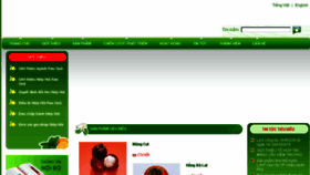 What Vinafruit.com website looked like in 2016 (8 years ago)