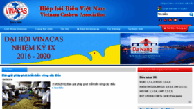 What Vinacas.com.vn website looked like in 2016 (8 years ago)