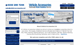 What Vehicle-accessories.net website looked like in 2016 (7 years ago)