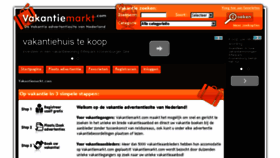 What Vakantiemarkt.com website looked like in 2016 (7 years ago)