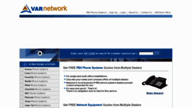 What Varnetwork.com website looked like in 2016 (7 years ago)