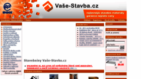 What Vase-stavba.cz website looked like in 2016 (7 years ago)