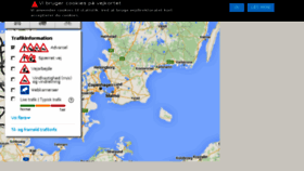 What Vintertrafik.dk website looked like in 2016 (9 years ago)