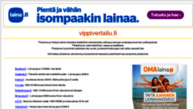 What Vippivertailu.fi website looked like in 2016 (7 years ago)