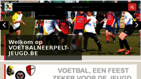 What Voetbalneerpelt-jeugd.be website looked like in 2016 (7 years ago)