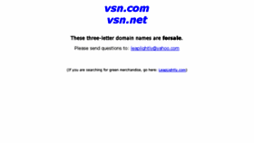 What Vsn.com website looked like in 2016 (7 years ago)