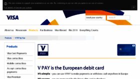 What Vpay.com website looked like in 2016 (8 years ago)
