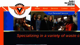 What Vaquerotx.com website looked like in 2016 (7 years ago)