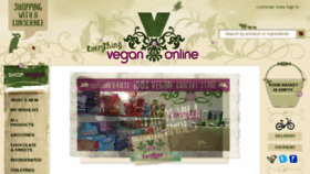 What Veganonline.com.au website looked like in 2016 (7 years ago)