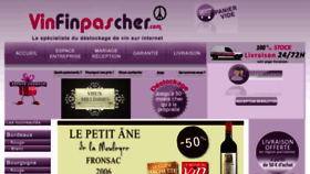 What Vinfinpascher.com website looked like in 2016 (7 years ago)