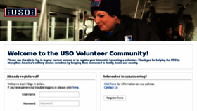 What Volunteers.uso.org website looked like in 2016 (7 years ago)