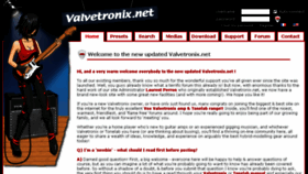 What Valvetronix.net website looked like in 2016 (7 years ago)