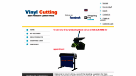 What Vinyl-cutting.co.nz website looked like in 2016 (7 years ago)