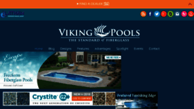 What Vikingpools.net website looked like in 2016 (7 years ago)