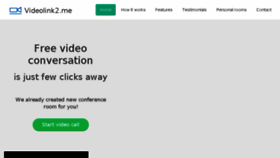 What Videolink2.me website looked like in 2016 (7 years ago)