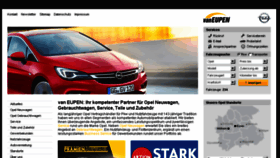 What Van-eupen.de website looked like in 2016 (7 years ago)