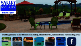 What Valleypool.com website looked like in 2016 (7 years ago)