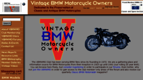 What Vintagebmw.org website looked like in 2016 (7 years ago)