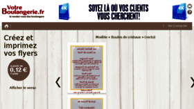 What Votre-boulangerie.fr website looked like in 2016 (7 years ago)