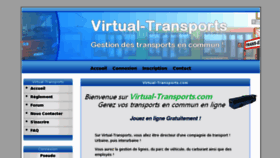 What Virtual-transports.com website looked like in 2016 (7 years ago)