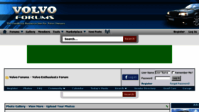 What Volvoforums.com website looked like in 2016 (7 years ago)