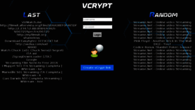 What Vcrypt.net website looked like in 2016 (7 years ago)