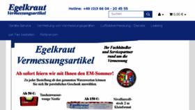 What Vermessungsartikel.de website looked like in 2016 (7 years ago)