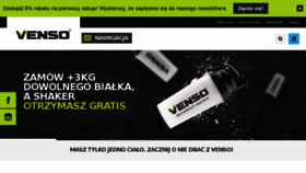 What Venso.pl website looked like in 2016 (7 years ago)