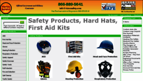 What Victorsafety.com website looked like in 2016 (7 years ago)