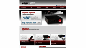 What Vapezilla.com website looked like in 2016 (7 years ago)