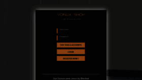 What Vonux.ru website looked like in 2016 (7 years ago)