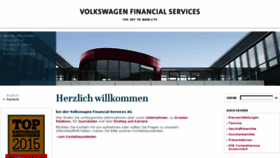 What Vwfsag.de website looked like in 2016 (7 years ago)