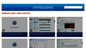 What Videosupport.memberplanet.com website looked like in 2016 (7 years ago)
