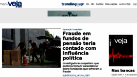 What Veja.com.br website looked like in 2016 (7 years ago)