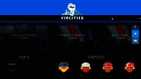 What Vircities.com website looked like in 2016 (7 years ago)