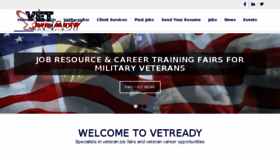 What Vetready.org website looked like in 2016 (7 years ago)