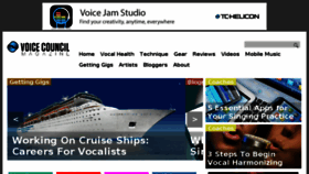 What Voicecouncil.com website looked like in 2016 (7 years ago)