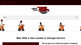 What Vanmanlondon.co.uk website looked like in 2016 (7 years ago)