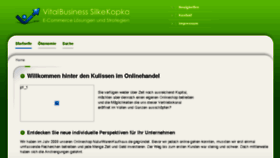 What Vitalbusiness.de website looked like in 2016 (7 years ago)