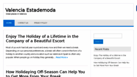 What Valenciaestademoda.com website looked like in 2016 (7 years ago)
