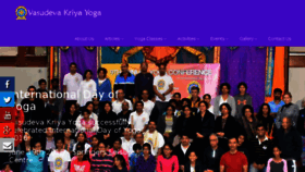What Vasudevakriyayoga.com website looked like in 2016 (7 years ago)