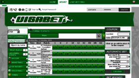 What Visabet.ng website looked like in 2016 (7 years ago)