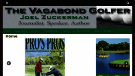 What Vagabondgolfer.com website looked like in 2016 (7 years ago)