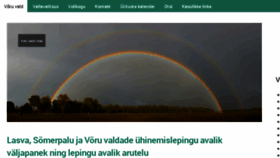 What Voruvald.ee website looked like in 2016 (7 years ago)