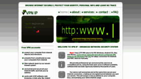 What Vpn-ip.com website looked like in 2016 (7 years ago)